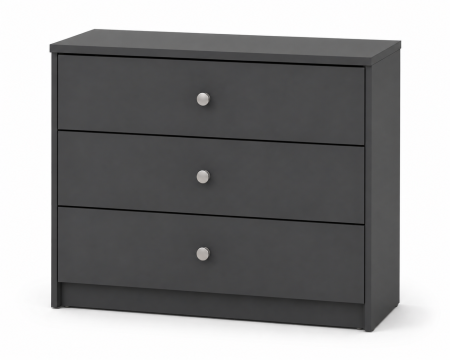 Comode - Comoda Gri 3 sertare