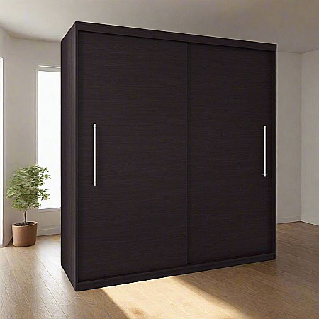 Dressinguri - Șifonier cu uși culisante - Wenge