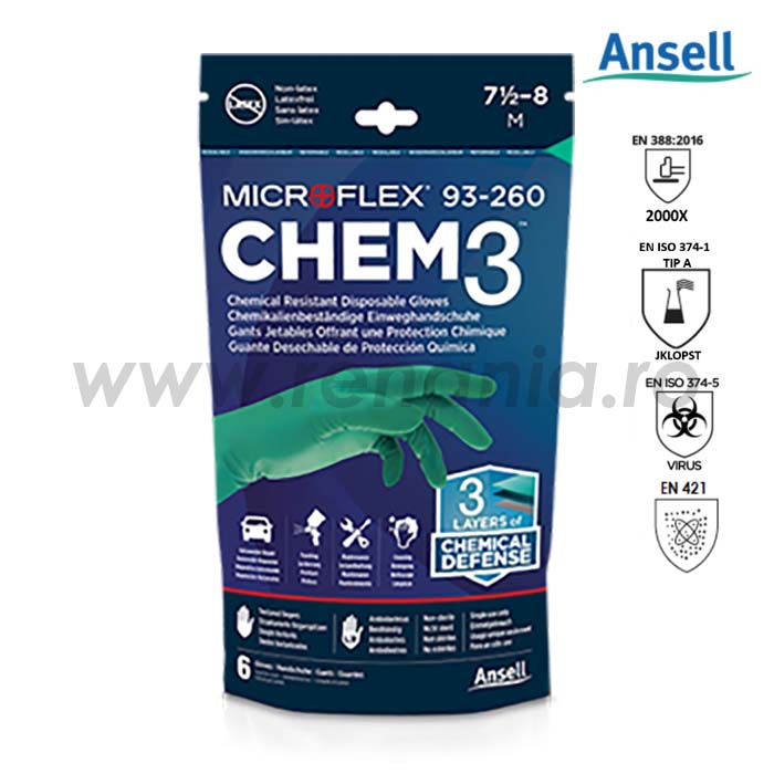 Manusi de unica folosinta Microflex categoria III, art.C658 [4]