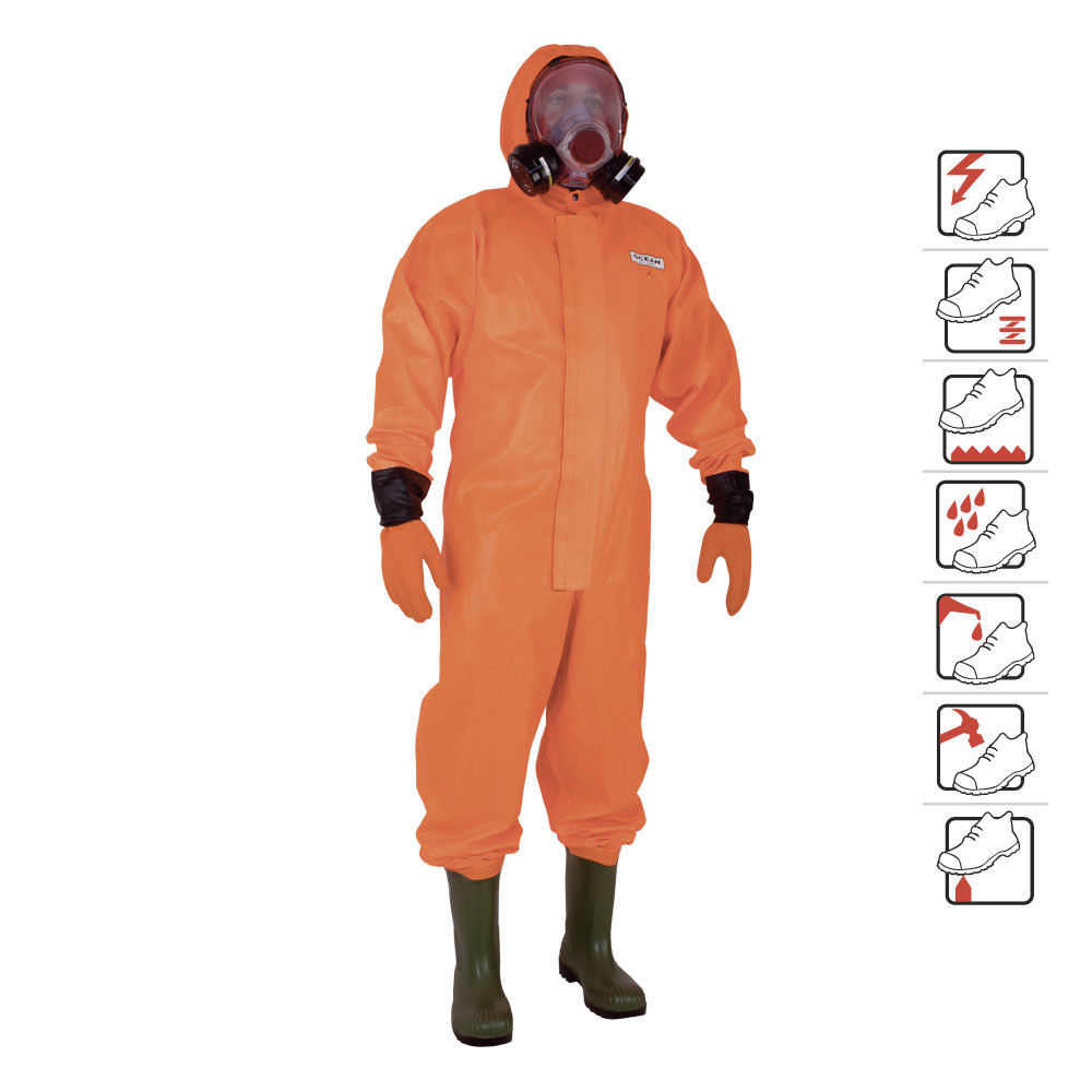 Cizme - Combinezon de protectie cu cizme S5 integrate Overall, art.A413