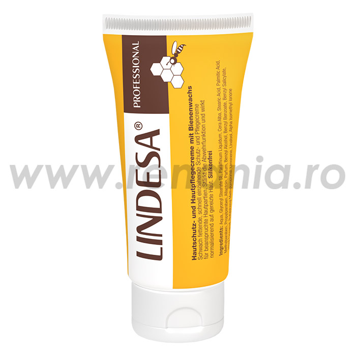 Echipament de protecție - Crema de ingrijire pentru maini si fata Lindesa, 50ml, art.F056