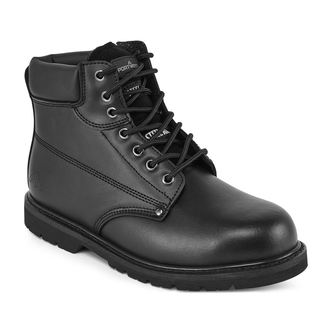 Cizme - Cizmă pana la  gleznă din piele ,Steel Action SBP HRO
