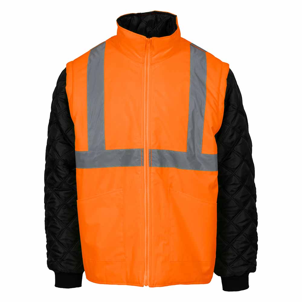 Îmbrăcăminte de lucru - Jacheta de protectie inalta vizibilitate 2 in 1 Liverpool, Renania, art.5B20 (9180)