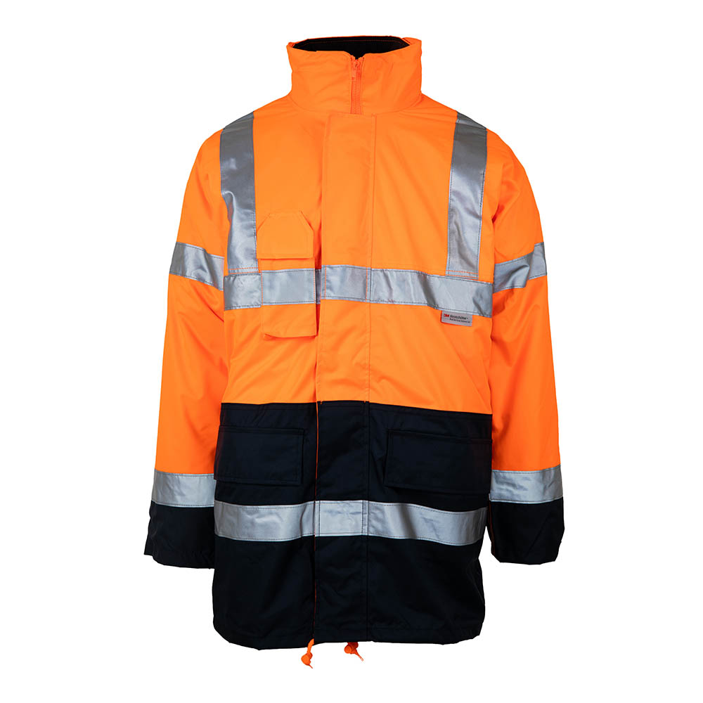 Îmbrăcăminte de lucru - Jacheta de protectie INALTA VIZIBILITATE 3 IN 1 FINLAND PROFESSIONAL, RENANIA, ART. 5B60 (9198)