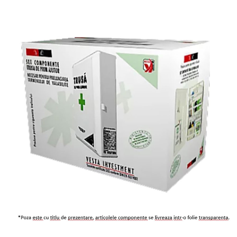 Accesorii EPI - Kit componente pentru trusa de prim ajutor - fara cutie, art.T203