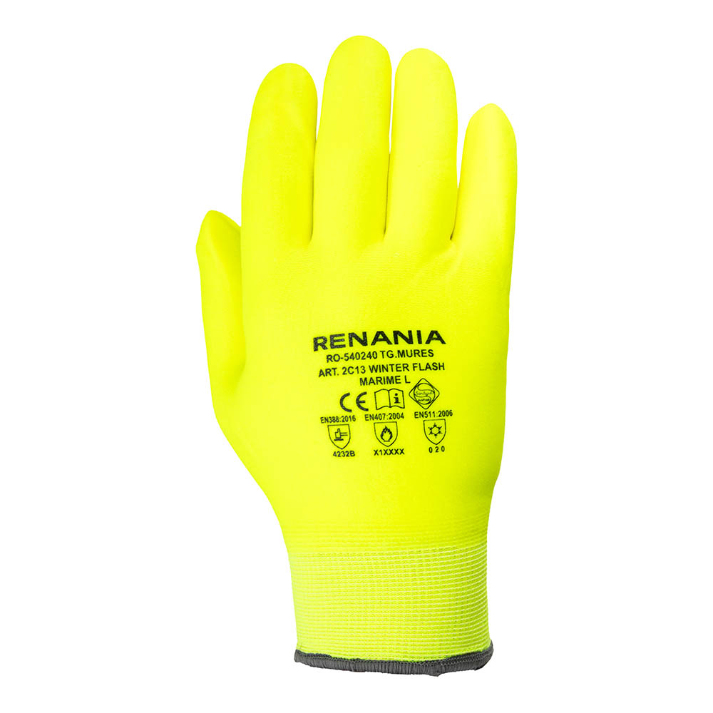 Protecție pentru mâini - Manusi de protectie la temperaturi inalte si scazute Winter Flash categoria II, Renania, art.2C13