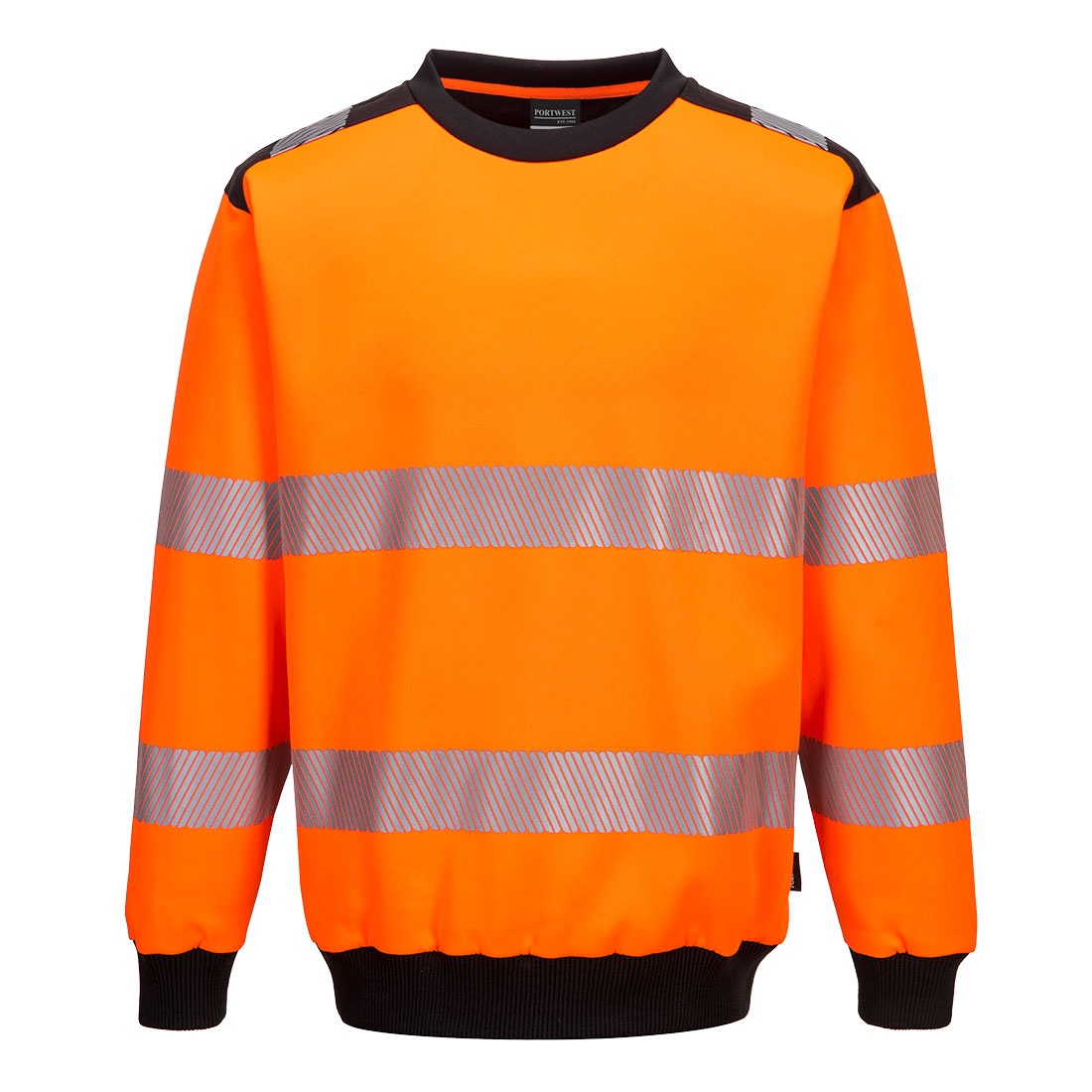 Hanorace - Hanorac cu guler  PW3 Hi-Vis