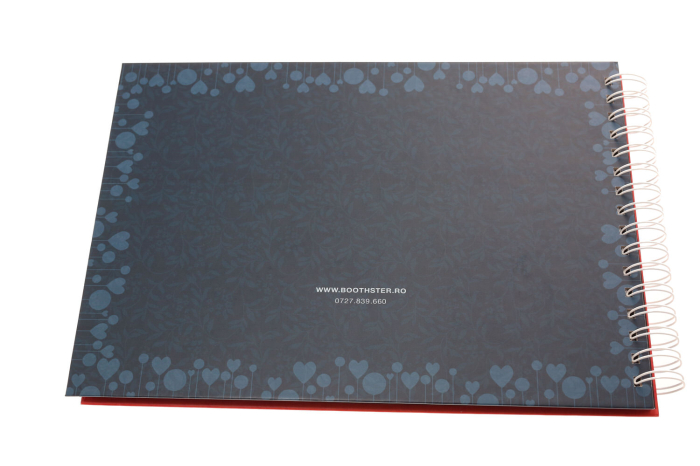 Album foto / Guestbook / Caiet marturii pentru nunta Birds, A4 landscape, pix inclus, accesoriu nunta [2]
