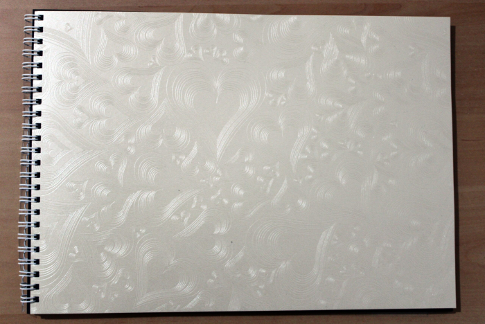 Set Album foto / GuestBook pentru nunta, Love, ivory, A4 landscape, pix si dubluadeziv inclus, 3 piese, accesoriu nunta [2]