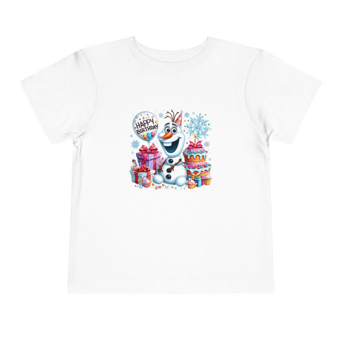 Tricou copii, aniversar, tematica Olaf (Frozen) pentru baieti, 2 ani [2]