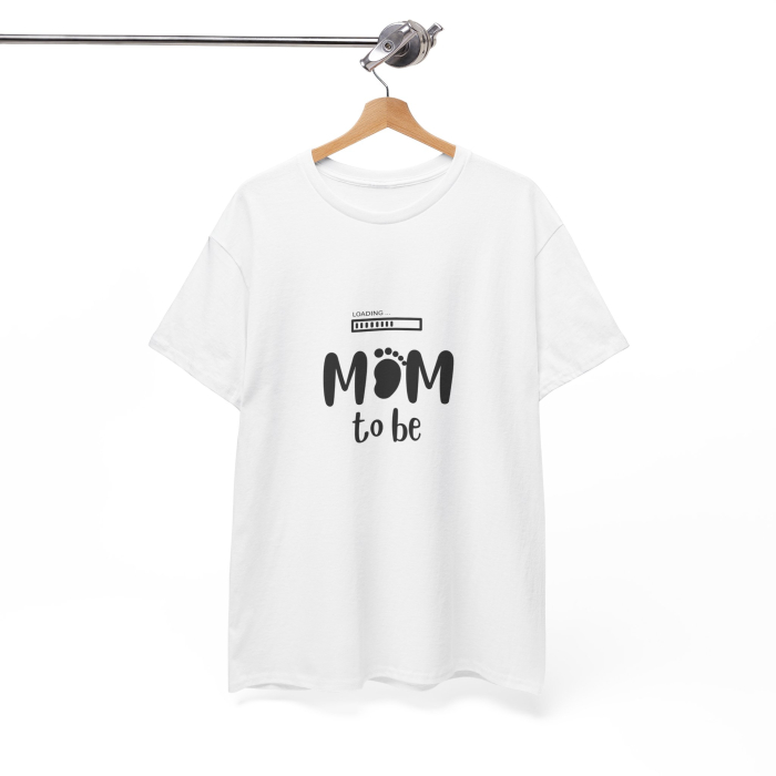 Tricou personalizat Gravide, Mom to Be, alb [2]