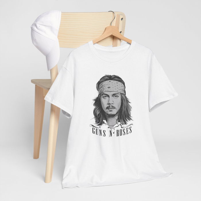 Tricou personalizat Music, alb, Guns N' Roses [2]