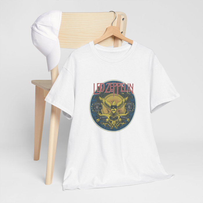 Tricou personalizat Music, alb, Led Zeppelin [2]