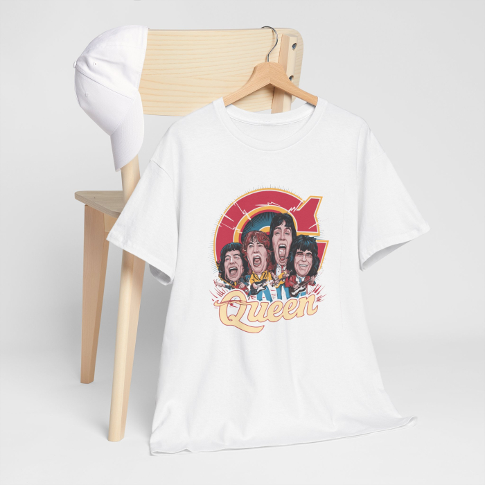 Tricou personalizat Music, alb, Queen [2]