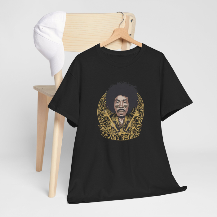 Tricou personalizat Music, negru, Jimi Hendrix 2, pasionatii de muzica [2]