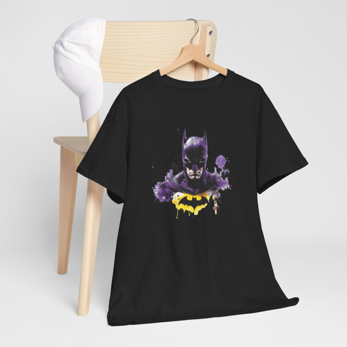 Tricou personalizat Super Eroi Marvel, Batman, negru [2]