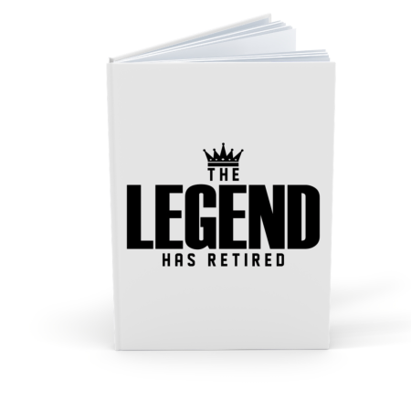 Agende Personalizate - Agenda/Jurnal cu mesaj amuzant de pensionare, 100 file, A5