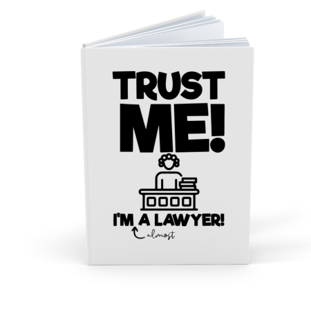 Agende Personalizate - Agenda/Jurnal cu mesaj amuzant pentru avocat/a, A5, 100 file albe