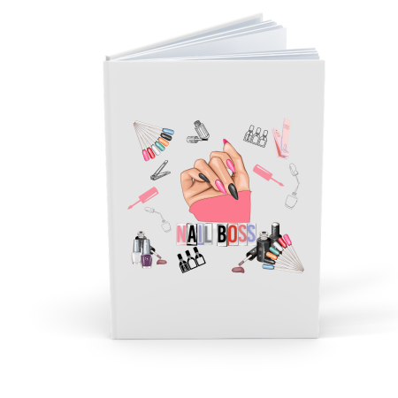 Agende Personalizate - Agenda/Jurnal cu mesaj amuzant pentru manichiurista, A5, 100 file albe