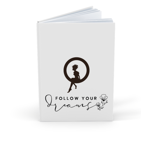 Agende Personalizate - Agenda/Jurnal Follow Your Dreams, 100 file, foaie alba