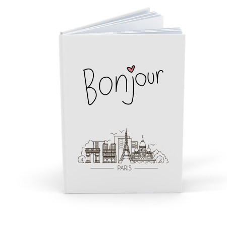 Agende Personalizate - Agenda/Jurnal Paris/ Franta, 100 file, foaie alba, pasionatii de calatorii