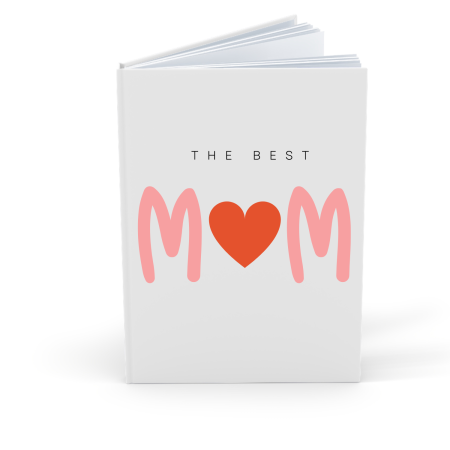 Agende Personalizate - Agenda/Jurnal pentru cea mai buna mama, cadou 8 martie, Ziua mamei 100 file albe A5