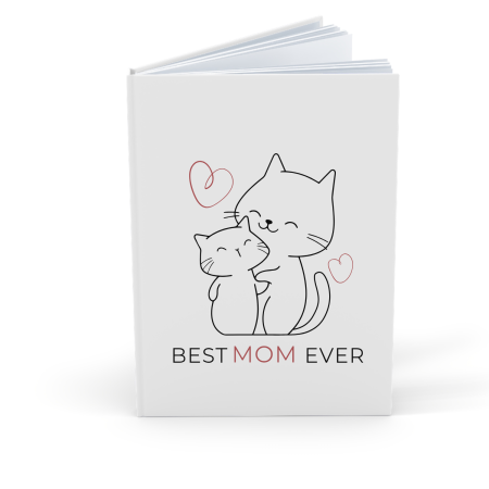 Agende Personalizate - Agenda/Jurnal pentru cea mai buna mama, cadou 8 martie, Ziua mamei, 100 file albe A5