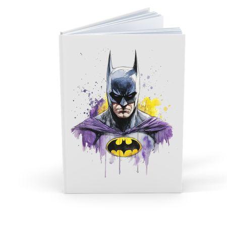 Agende Personalizate - Agenda/Jurnal pentru copii, 100 file, foaie alba, Batman (Marvel)