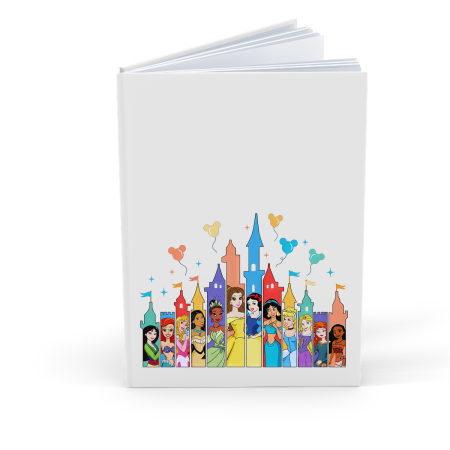 Agende Personalizate - Agenda/Jurnal pentru copii, 100 file, foaie alba, Disney Princess