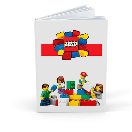 Agende Personalizate - Agenda/Jurnal pentru copii, 100 file, foaie alba, LEGO