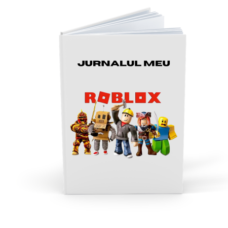 Agende Personalizate - Agenda/Jurnal pentru copii, 100 file, foaie alba, Roblox 2