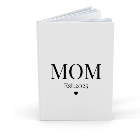 Agenda/Jurnal pentru organizare sarcina, amintiri pentru gravide, 100 file, foaie alba, Mom to Be 2025 [1]