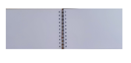Album foto / Guestbook Caiet marturii Flower pentru nunta, format A5 landscape, pix inclus, 120 pagini albe, accesoriu nunta [1]