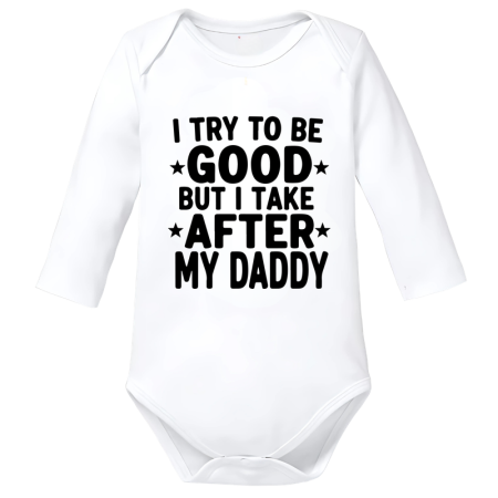 Body-uri Bebelusi - Body Bebe 100% Bumbac, Made in Romania, Mesaj Funny, Moale si Confortabil, Unisex, marimea 68