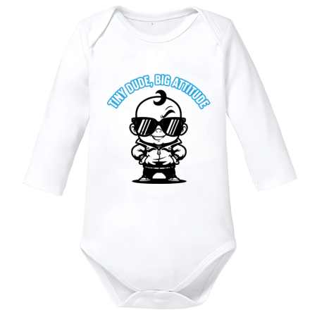 Body-uri Bebelusi - Body Bebe 100% Bumbac, Made in Romania, Mesaj Funny, Moale si Confortabil, Unisex, marimea 68