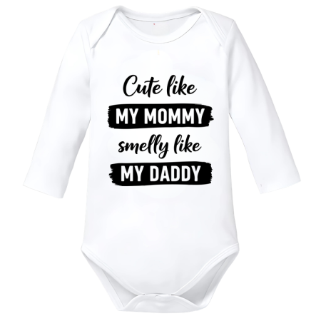 Body-uri Bebelusi - Body Bebe 100% Bumbac, Made in Romania, Mesaj Funny, Moale si Confortabil, Unisex, marimea 68