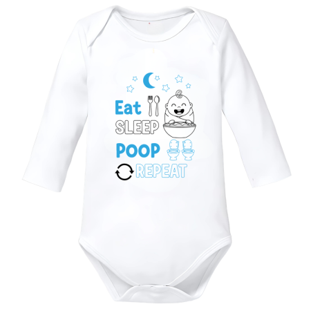 Body-uri Bebelusi - Body Bebe 100% Bumbac, Made in Romania, Mesaj Funny, Moale si Confortabil, Unisex, marimea 68