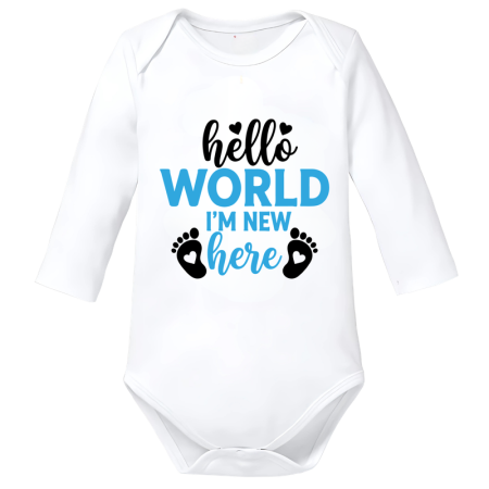 Body-uri Bebelusi - Body Bebe 100% Bumbac, Made in Romania, Mesaj Funny, Moale si Confortabil, Unisex, marimea 68