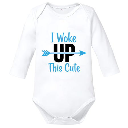 Body-uri Bebelusi - Body Bebe 100% Bumbac, Made in Romania, Mesaj Funny, Moale si Confortabil, Unisex, marimea 68