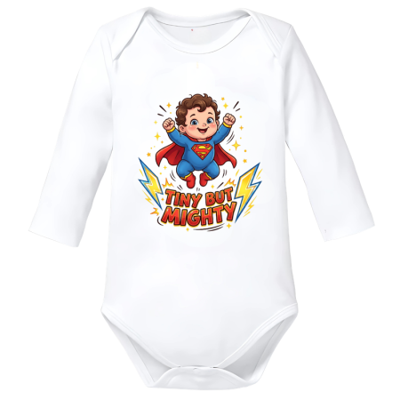 Body-uri Bebelusi - Body Bebe 100% Bumbac, Made in Romania, Mesaj Funny, Moale si Confortabil, Unisex, marimea 68