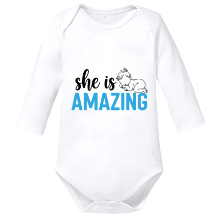Body-uri Bebelusi - Body Bebe 100% Bumbac, Made in Romania, Mesaj Funny, Moale si Confortabil, Unisex, marimea 68