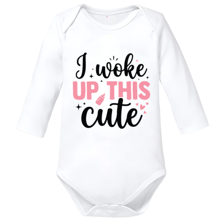 Body-uri Bebelusi - Body Bebe 100% Bumbac, Made in Romania, Mesaj Funny, Moale si Confortabil, Unisex, marimea 68