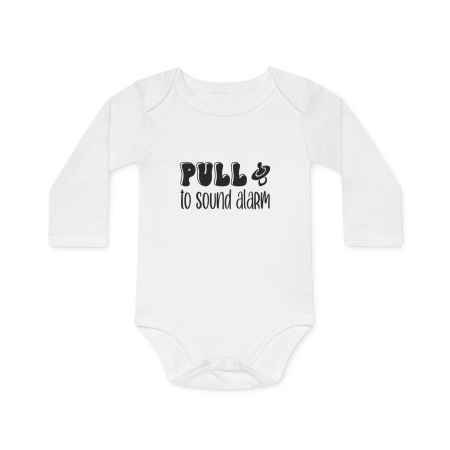 Body Bebelusi, alb, Nou Nascut, fete/baieti, cu mesaj amuzant, marimea 68, Mini Boss [1]