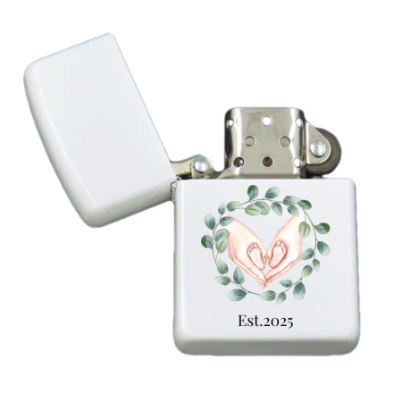 Brichete Personalizate - Brigheta personalizata pentru mama, alba, cutie inox