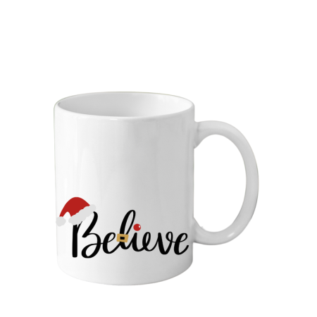 Cadouri Craciun - Cana cadou Craciun alba 330 ml funny Merry Christmas