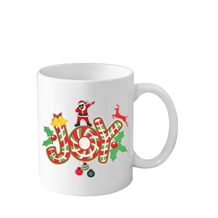 Idei de Cadouri - Cana Craciun alba 330 ml Merry Christmas cadou prieteni
