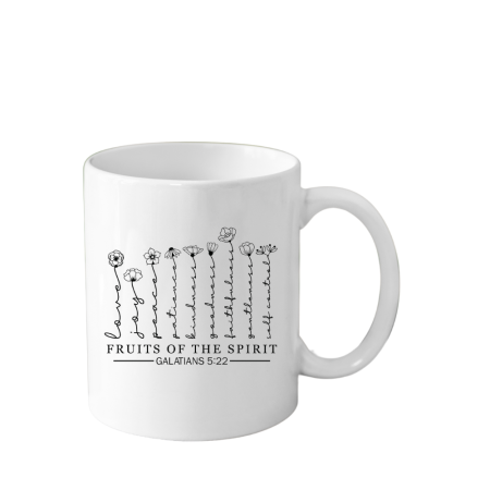 Cani Personalizate - Cana din ceramica haioasa, tematica religie inspirational, 330 ml, alba