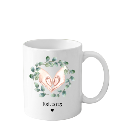 Cani Personalizate - Cana din ceramica haioase, Mama in 2025, cadou pentru gravidute