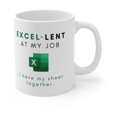 Cani Personalizate - Cana personalizata pentru colegii iubitorii de EXCEL, 330 ml