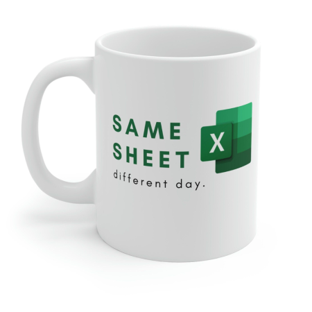 Cani Personalizate - Cana personalizata pentru colegii pasionati de EXCEL, 330 ml